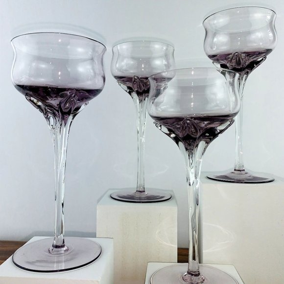 Schott Zwiesel? Amethyst Wine Glasses. - Picture 1 of 15